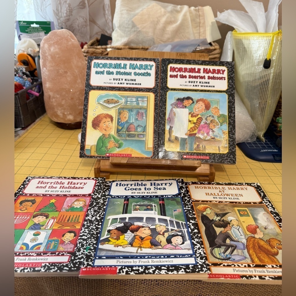 Horrible Harry Book Set of 5 Books- Colorful Covers